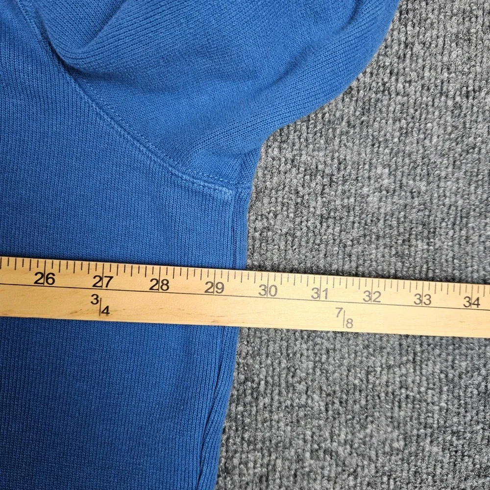 Polo Ralph Lauren Quarter 1/4 Zip Pullover Sweater Mens 3XB Big Blue Knit Preppy